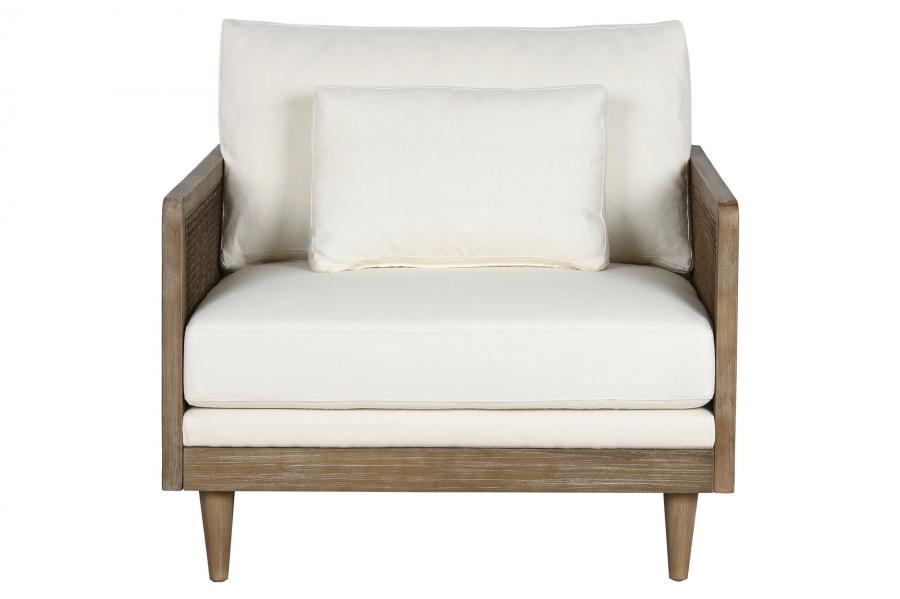Sillon Ratan Poliester 93X86X88 Marron