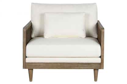 Sillon Ratan Poliester 93X86X88 Marron