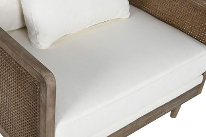 Sillon Ratan Poliester 93X86X88 Marron