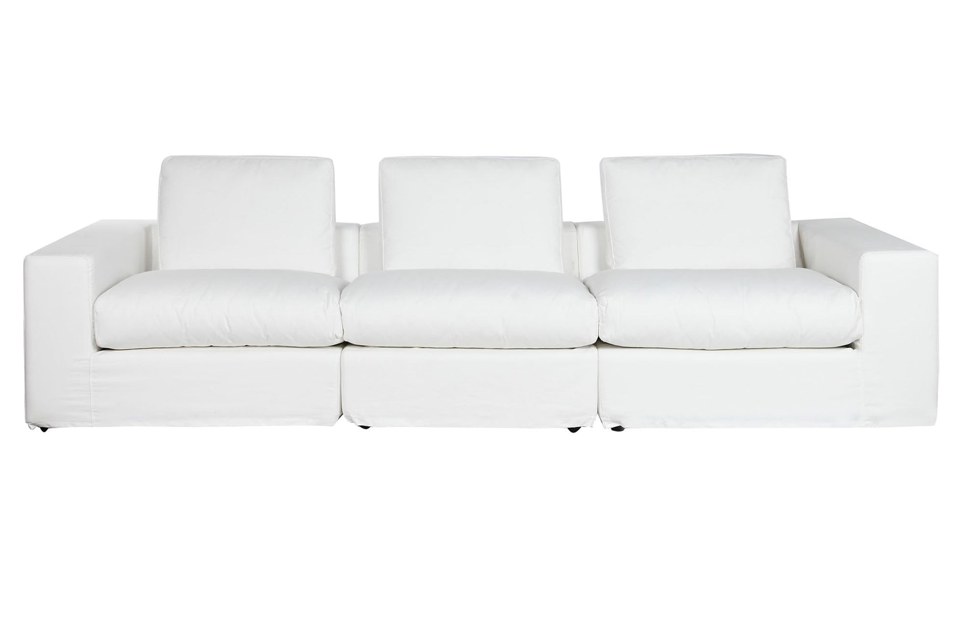 Sofa Poliester Pluma 286X95_5X57 Desenfundable