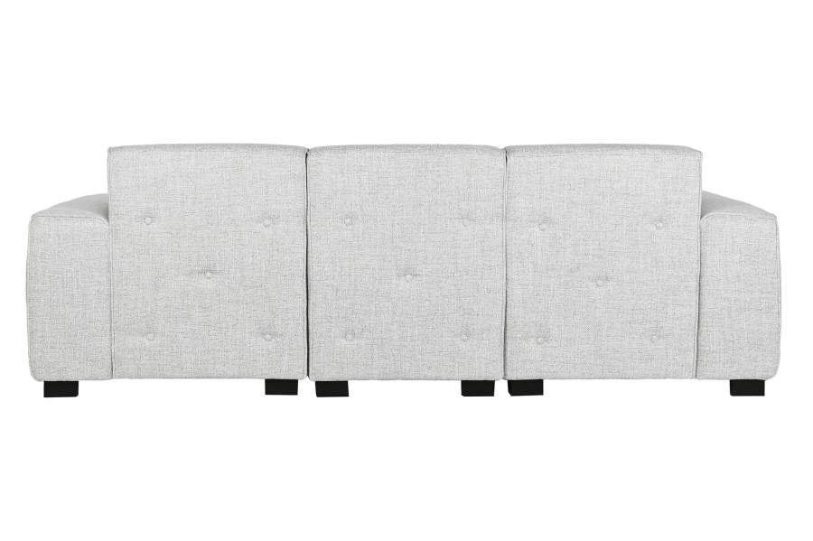 Sofa Poliester 231X170X82 Modular Gris