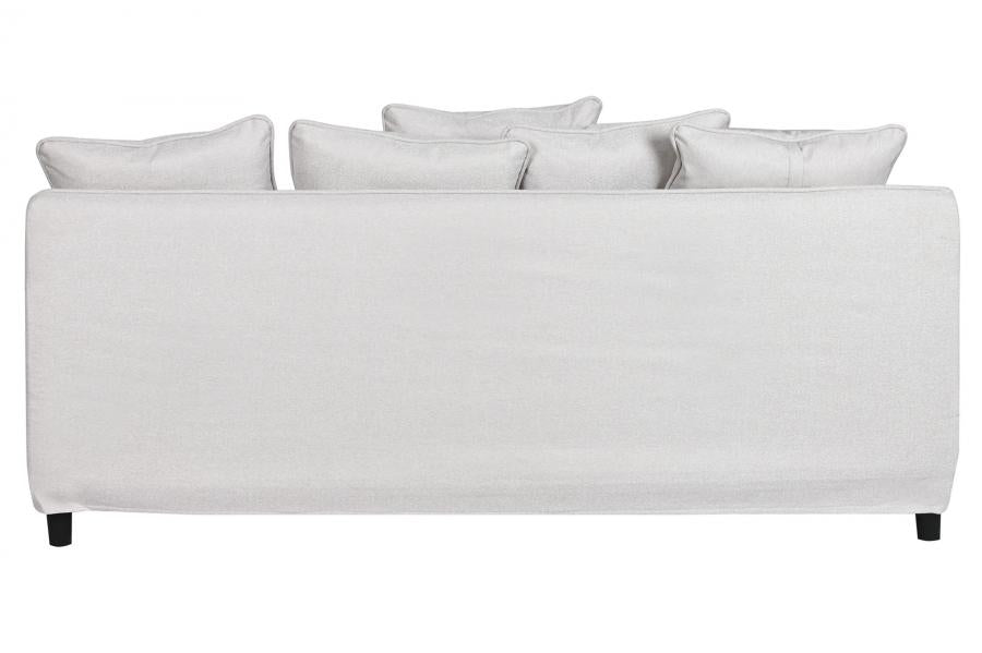 Sofa Poliester 196X85X90 Desenfundable Beige