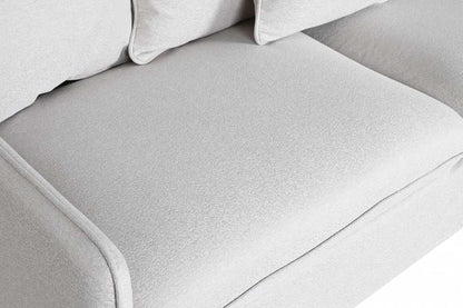Sofa Poliester 196X85X90 Desenfundable Beige