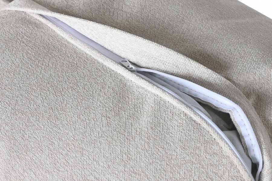 Sofa Poliester 196X85X90 Desenfundable Beige