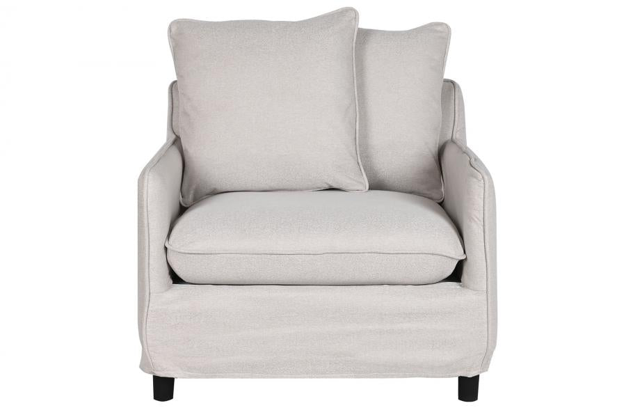 Sillon Poliester 85X85X74 Desenfundable Beige