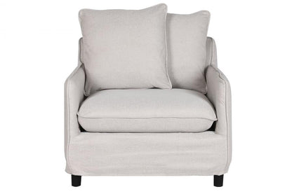 Sillon Poliester 85X85X74 Desenfundable Beige