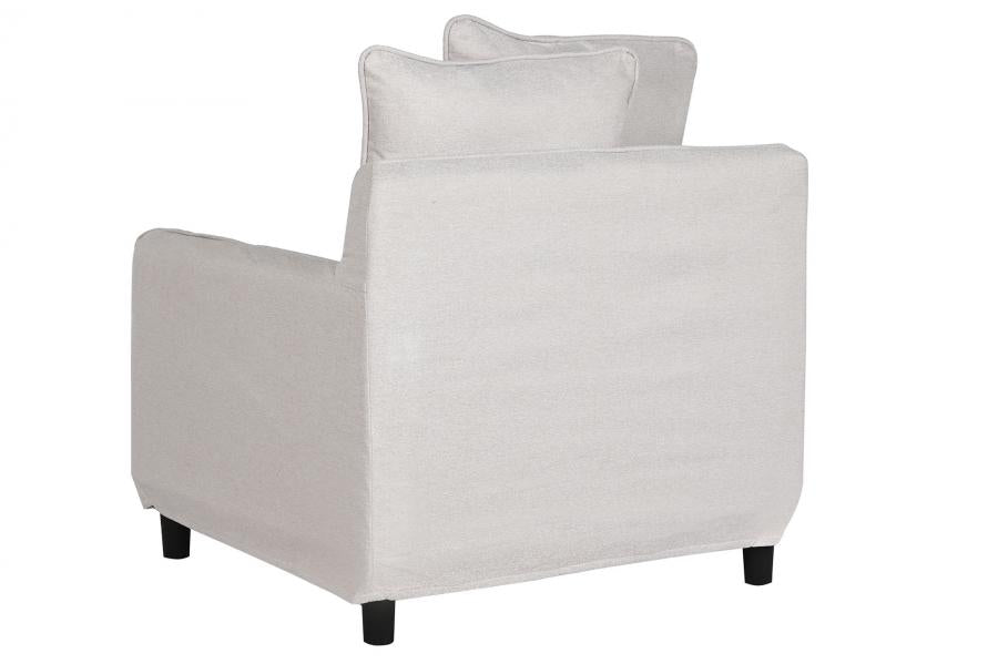Sillon Poliester 85X85X74 Desenfundable Beige