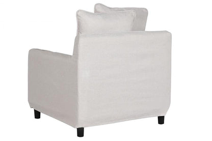 Sillon Poliester 85X85X74 Desenfundable Beige