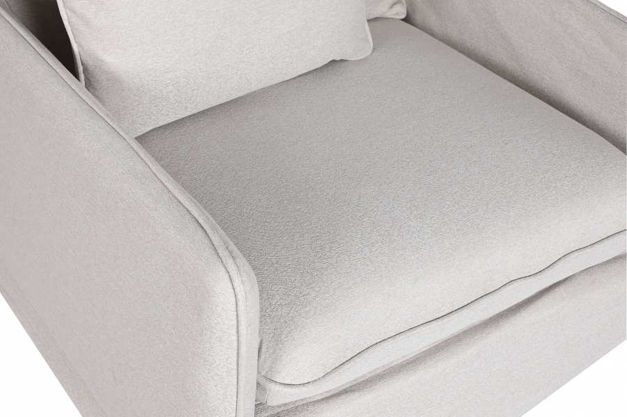 Sillon Poliester 85X85X74 Desenfundable Beige