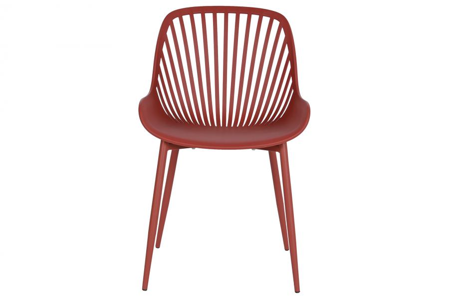 Silla Metal Pp 57_5X50_5X81 Terracota