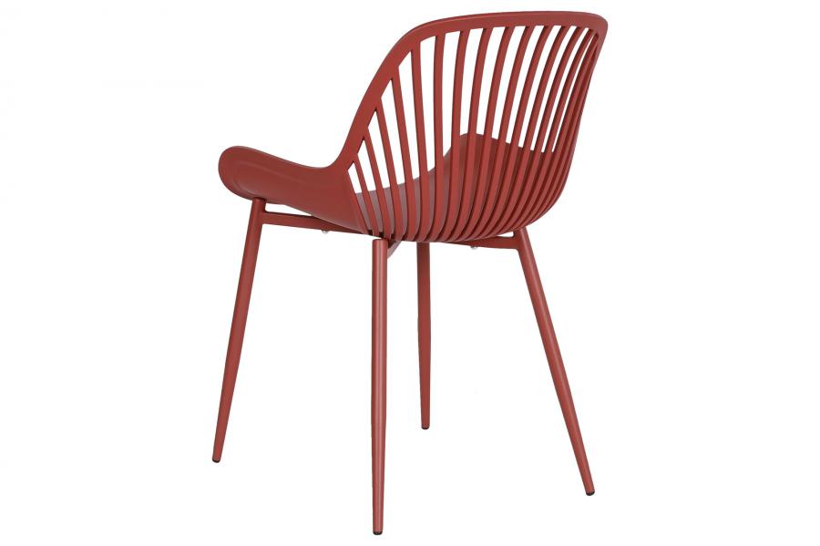 Silla Metal Pp 57_5X50_5X81 Terracota