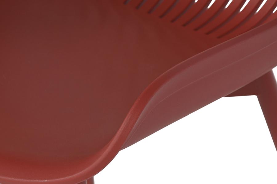 Silla Metal Pp 57_5X50_5X81 Terracota