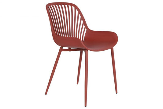 Silla Metal Pp 57_5X50_5X81 Terracota