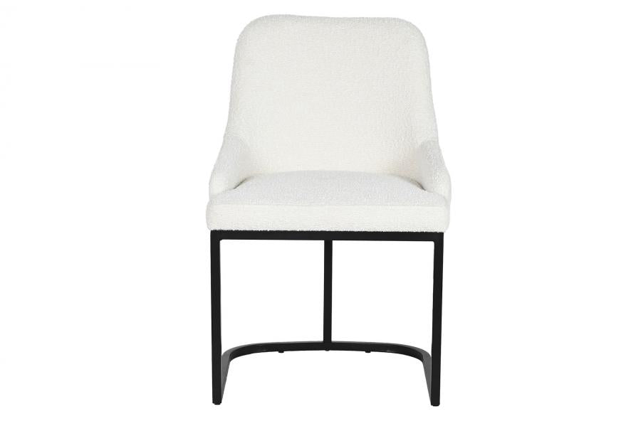 Silla Metal Poliester 54X61X82_5 Blanco