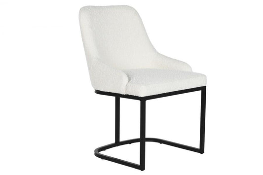 Silla Metal Poliester 54X61X82_5 Blanco