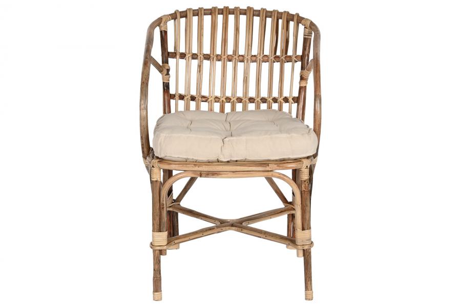 Silla Ratan Bambu 58X65X85 Natural