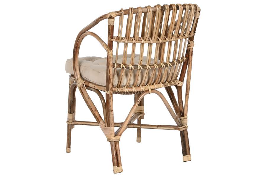 Silla Ratan Bambu 58X65X85 Natural