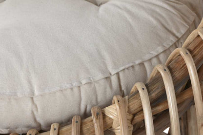 Silla Ratan Bambu 70X70X74 Natural