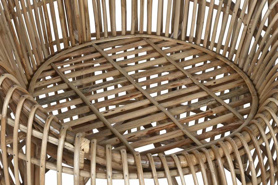 Silla Ratan Bambu 70X70X74 Natural