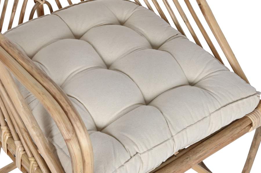 Silla Ratan Bambu 58X61X87 Natural