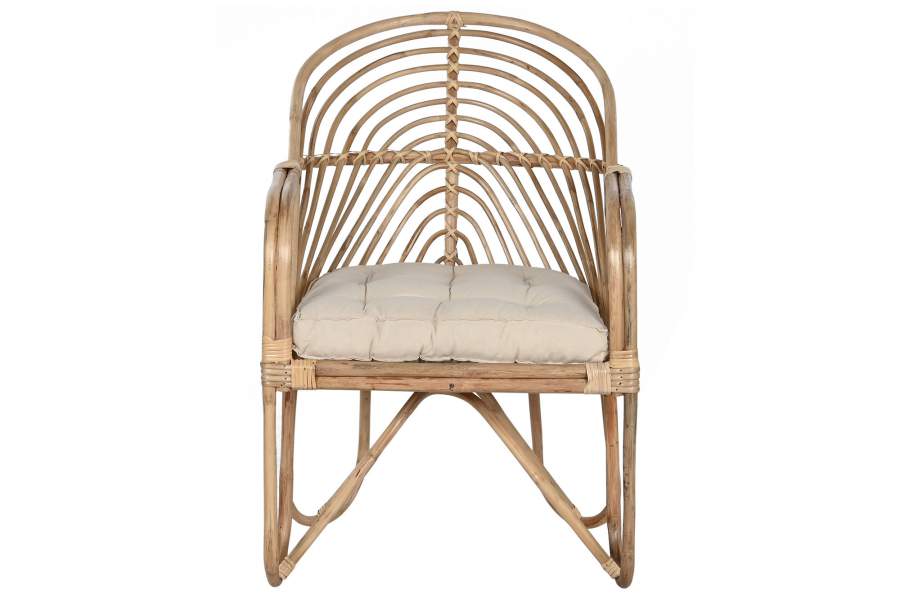 Silla Ratan Bambu 58X61X87 Natural