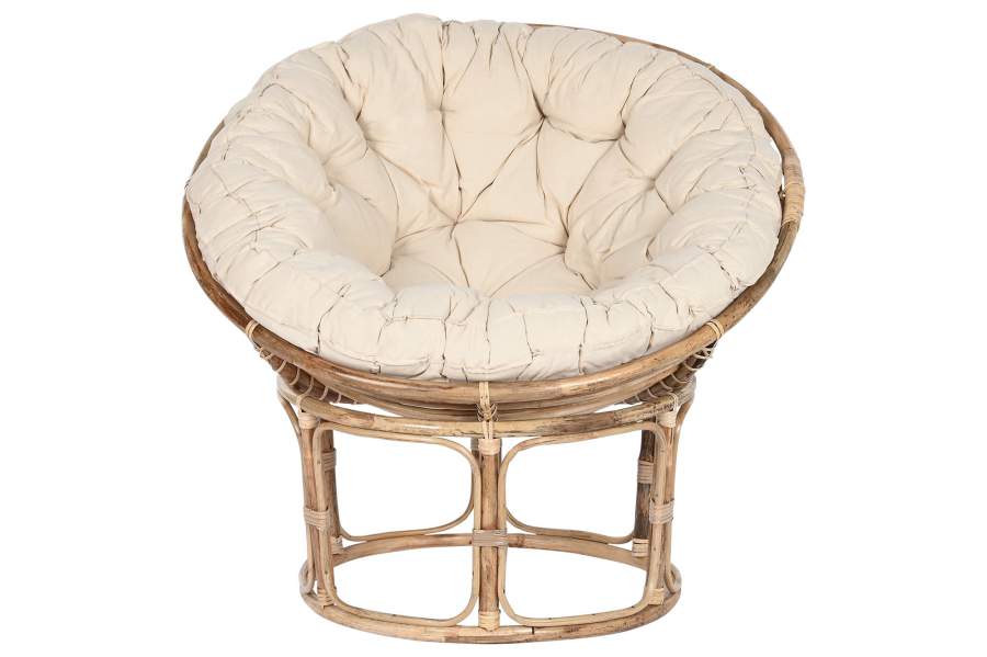 Silla Ratan Bambu 91X65X81 Natural