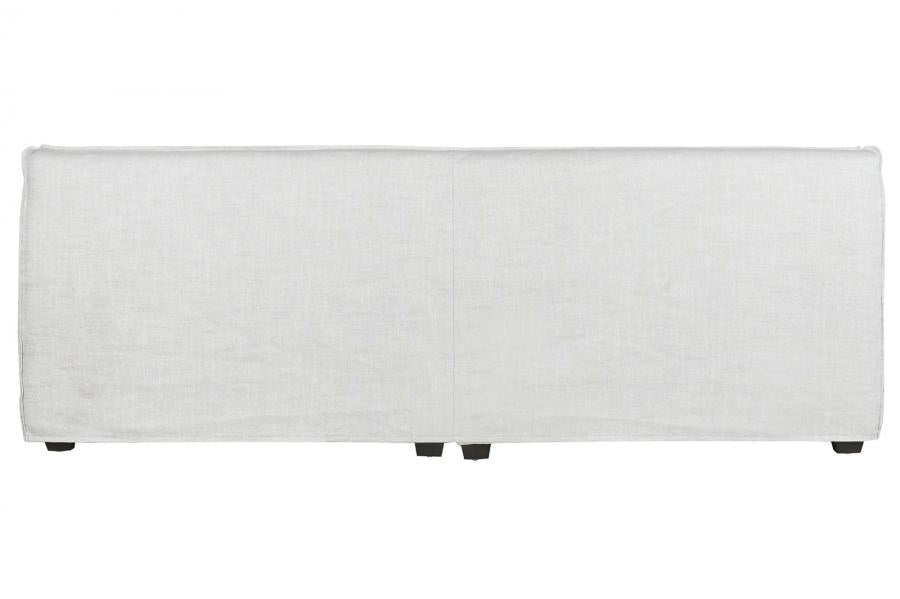 Sofa Lino 260X110X86 Con 7 Cojines Beige