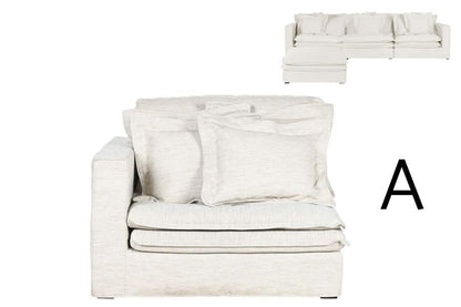 Modulo Sofa Izq/Der Poliester 120X120X95 2 Cojines