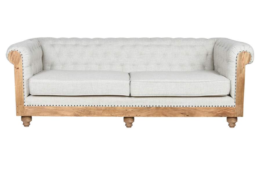 Sofa Poliester 225X87X79 3 Cojines