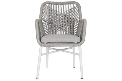 Silla Aluminio Ratan Sintetico 57X63X84 Con Cojin