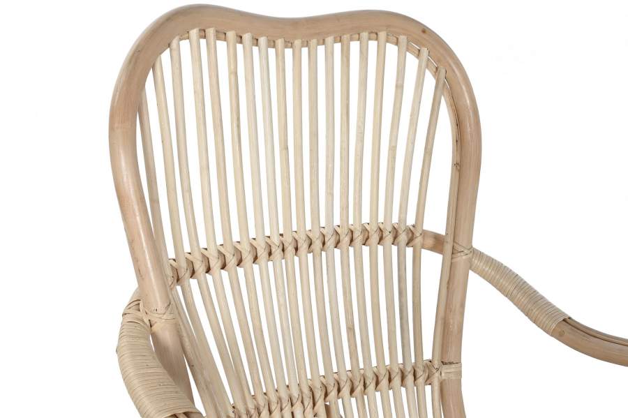 Mecedora Ratan 64X102X90 Natural Natural