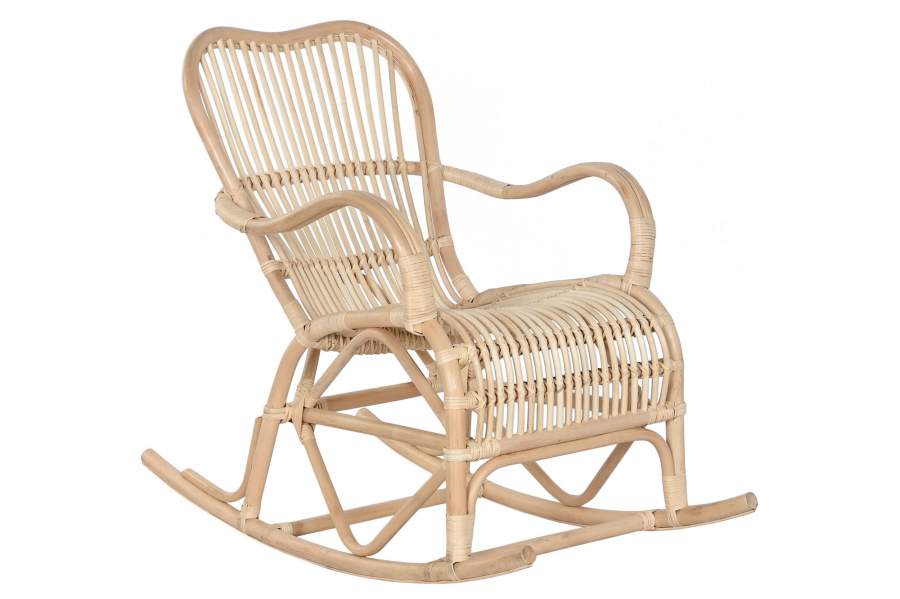 Mecedora Ratan 64X102X90 Natural Natural