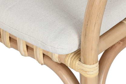 Mesa Set 3 Ratan 50X50X50 Y 2 Sillones Con Cojin