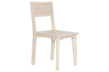 Silla Mango Ratan 45X45X85 Blanco Roto