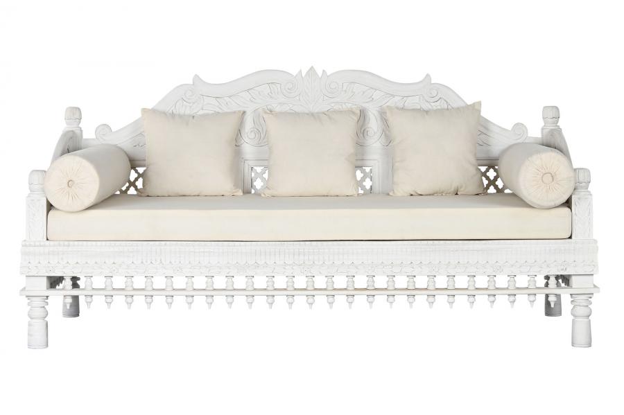 Sofa Mango Poliester 185X80X90 Tallado