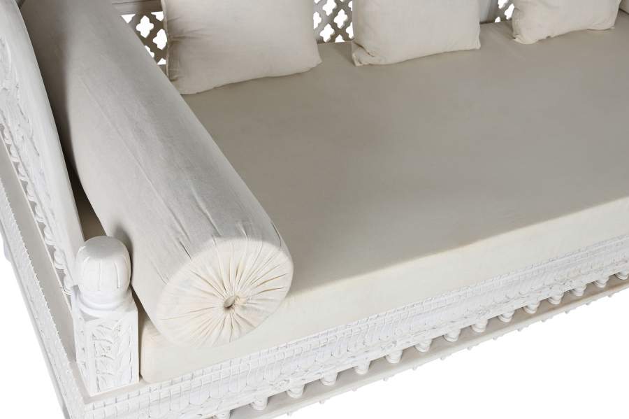 Sofa Mango Poliester 185X80X90 Tallado
