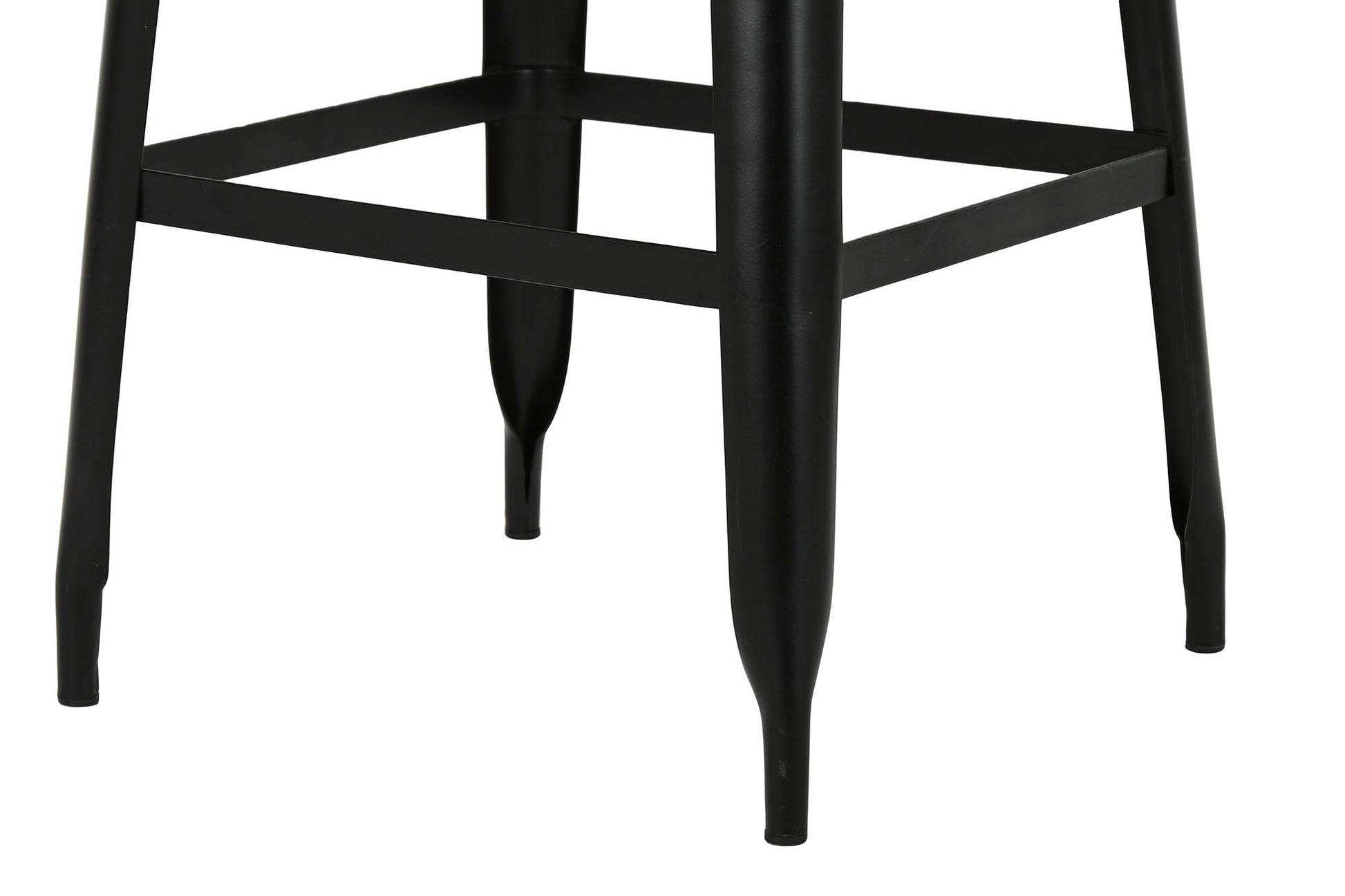 Taburete Metal Madera 41X40X97_5 Negro