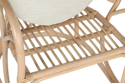Silla Ratan 63X68X81 Hoja Natural