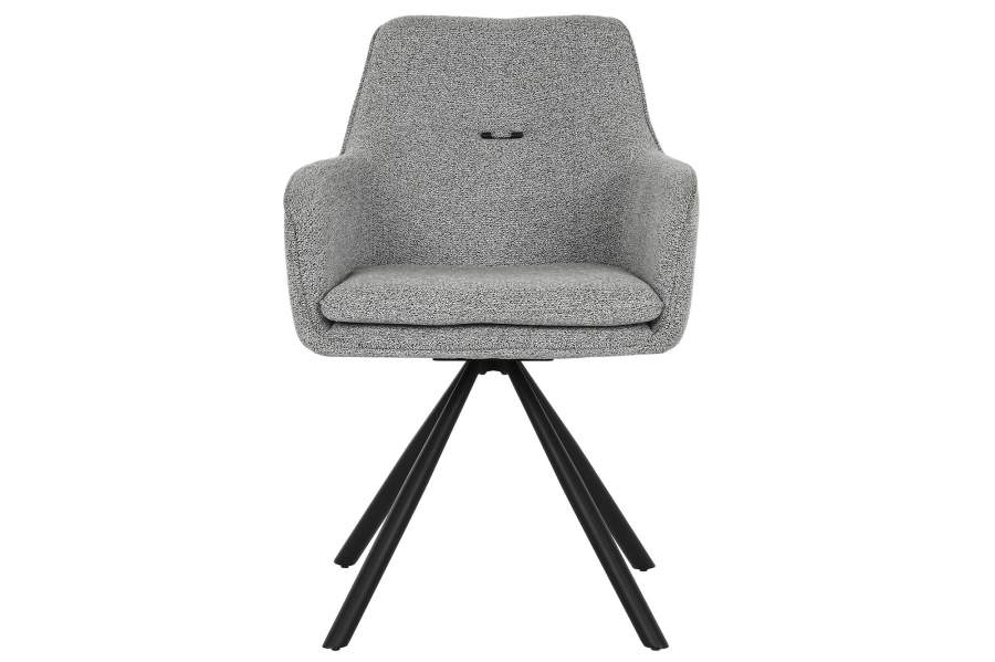 Silla Poliester Metal 58X63X85_5 Gris