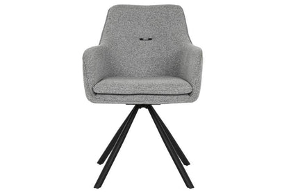 Silla Poliester Metal 58X63X85_5 Gris