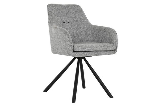 Silla Poliester Metal 58X63X85_5 Gris