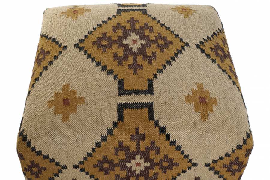 Reposapies Lana Algodon 80X80X44 Kilim