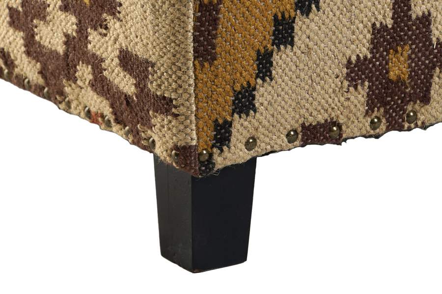 Reposapies Lana Algodon 80X80X44 Kilim