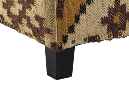 Reposapies Lana Algodon 80X80X44 Kilim