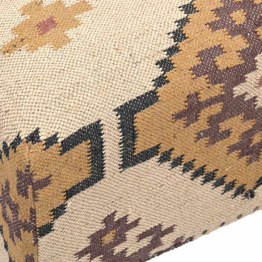 Reposapies Lana Algodon 80X80X44 Kilim