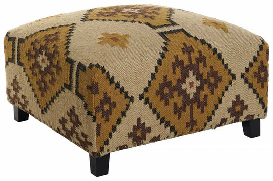 Reposapies Lana Algodon 80X80X44 Kilim