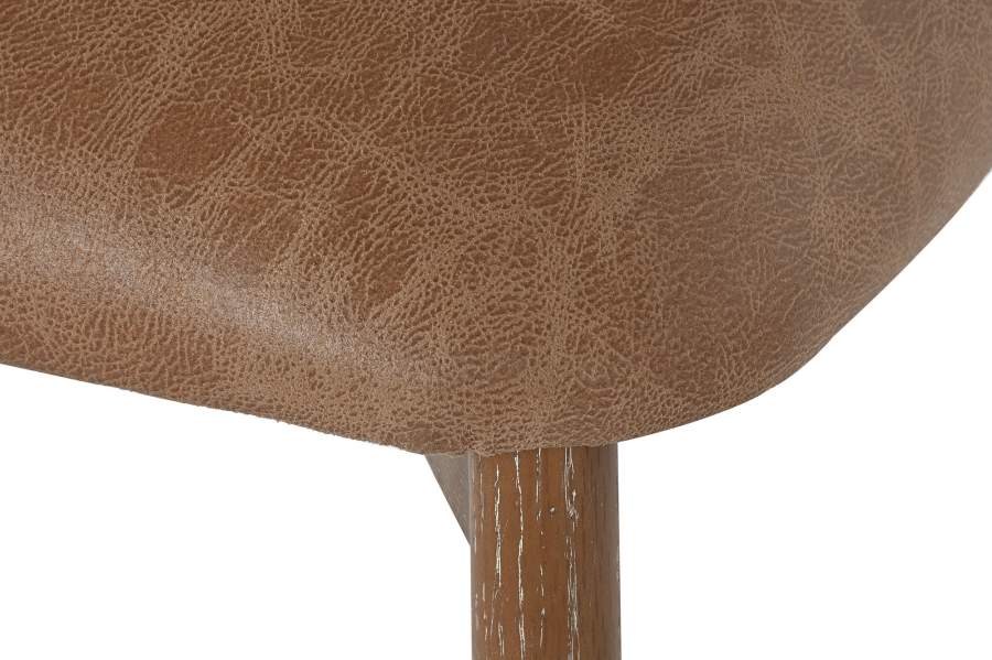 Silla Fresno Piel 58X54X80 Decape Blanco
