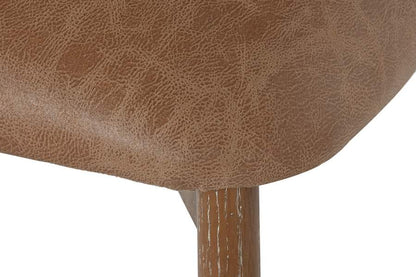 Silla Fresno Piel 58X54X80 Decape Blanco