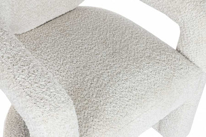 Sillon Poliester 66X65X82 Boucle Crudo