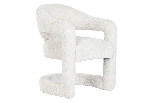 Sillon Poliester 66X65X82 Boucle Crudo